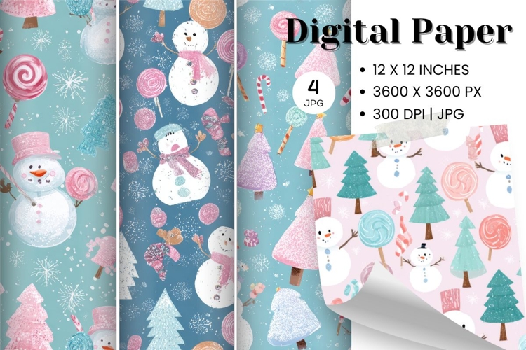Christmas Seamless Pattern Image 8