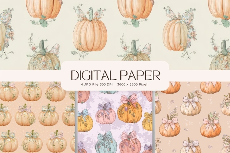 Pumpkin Fall Clipart Image 2