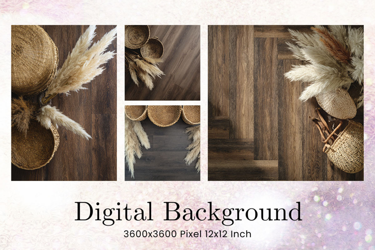 Wooden Floral Background Wood Flower Vintage Wallpaper_28