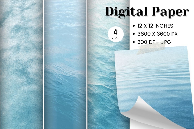 Ocean Waves Background Sea Water Deep Blue Ocean Surfing_29