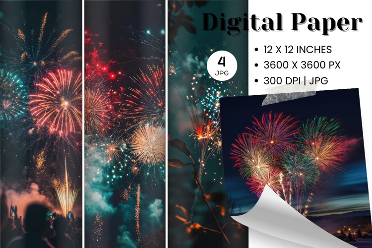 Fireworks Background Image 4