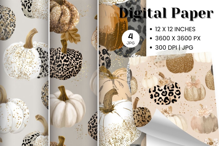 Pumpkin Pattern Background Fall Autumn Wallpaper_36