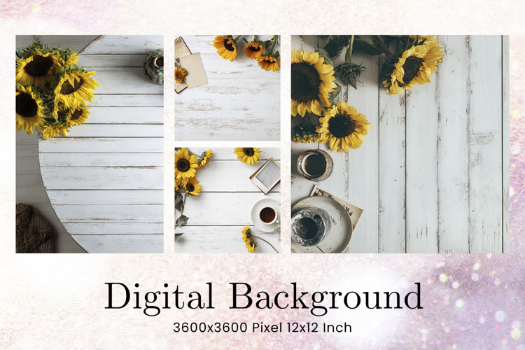 Wooden Floral Background Wood Flower Vintage Wallpaper_4