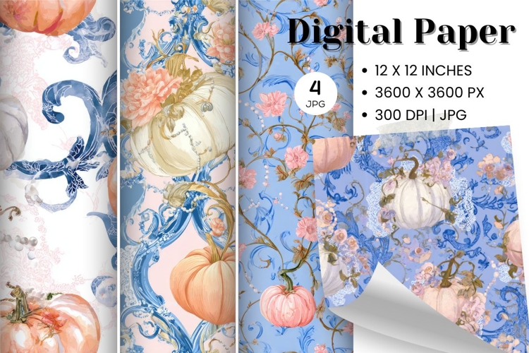 Pumpkin Pattern Background Fall Autumn Wallpaper_41