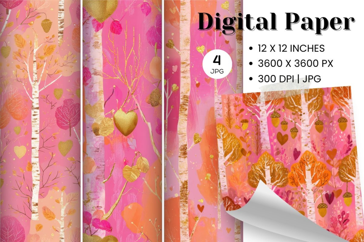 Leaf Fall Autumn Background Wallpaper Pattern_5