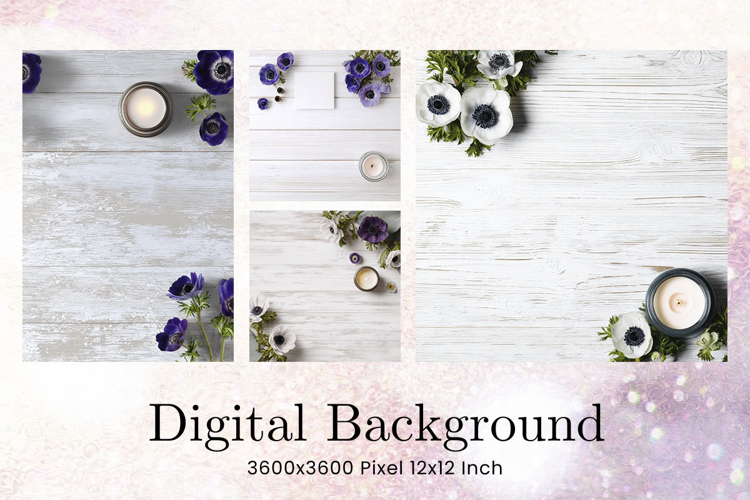 Wooden Floral Background Wood Flower Vintage Wallpaper_5