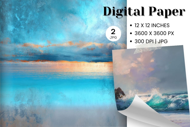 Ocean Waves Background Sea Water Deep Blue Ocean Surfing_52