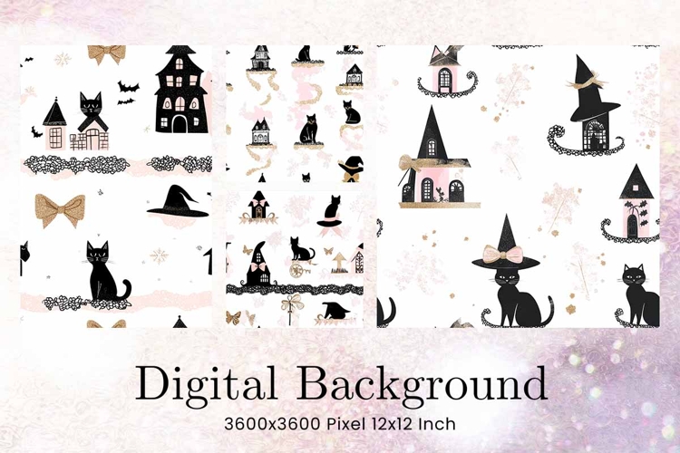 Halloween Pattern Background Scare Horror Ghost Wallpaper_53