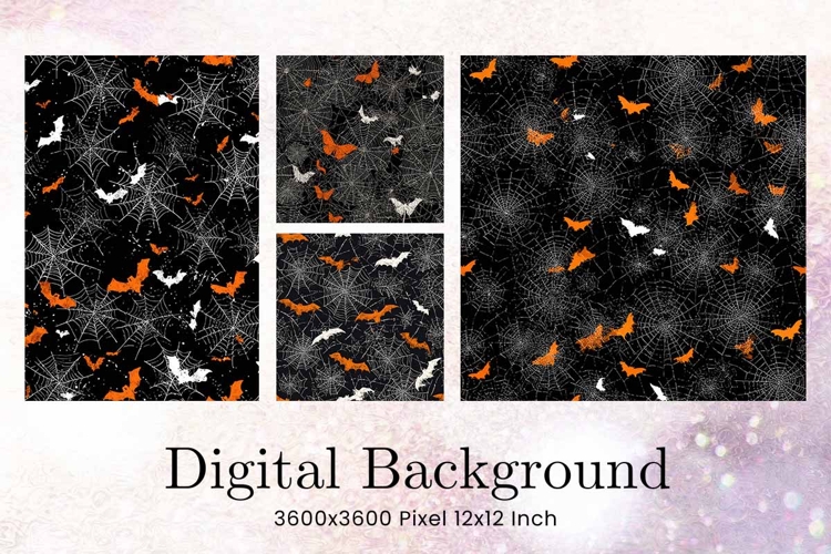 Halloween Pattern Background Scare Horror Ghost Wallpaper_54