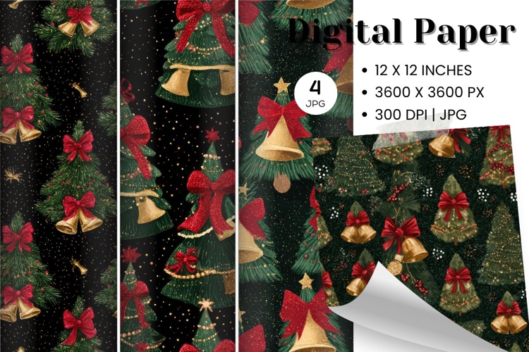 Christmas Seamless Pattern Image 14