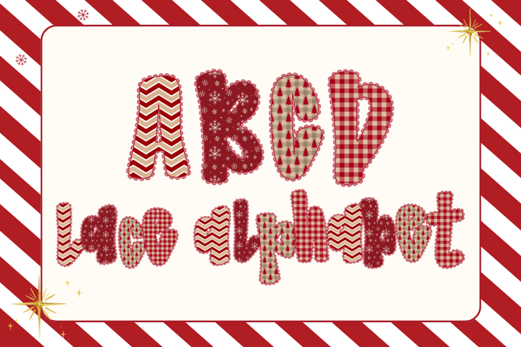 Preppy Lace Letters Lace Alphabet Boho Wedding Invitations_6