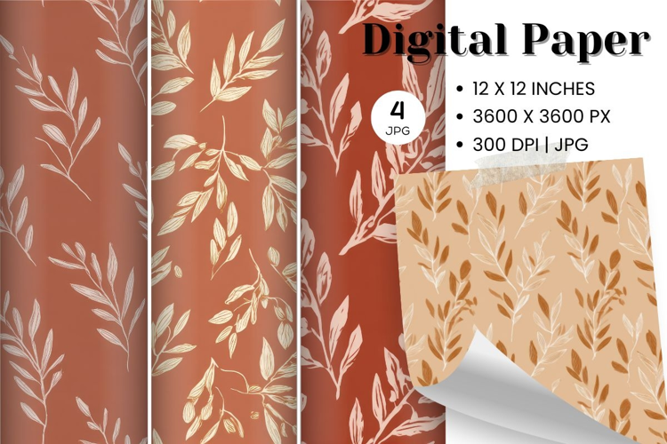 Leaf Fall Autumn Background Wallpaper Pattern_7