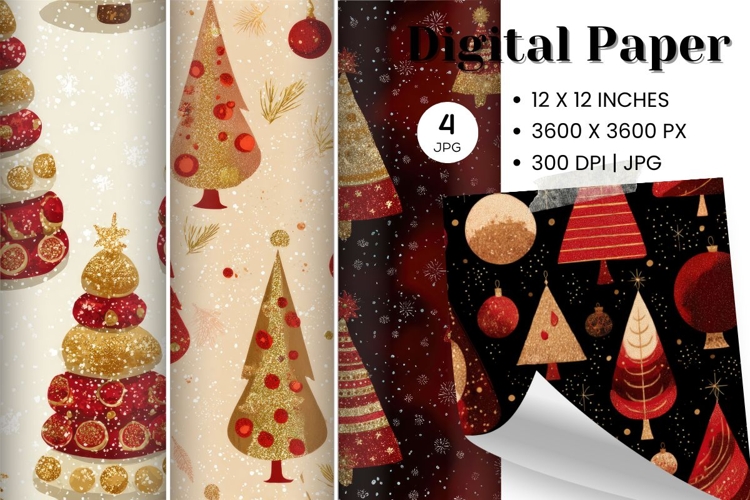 Christmas Seamless Pattern Image 12