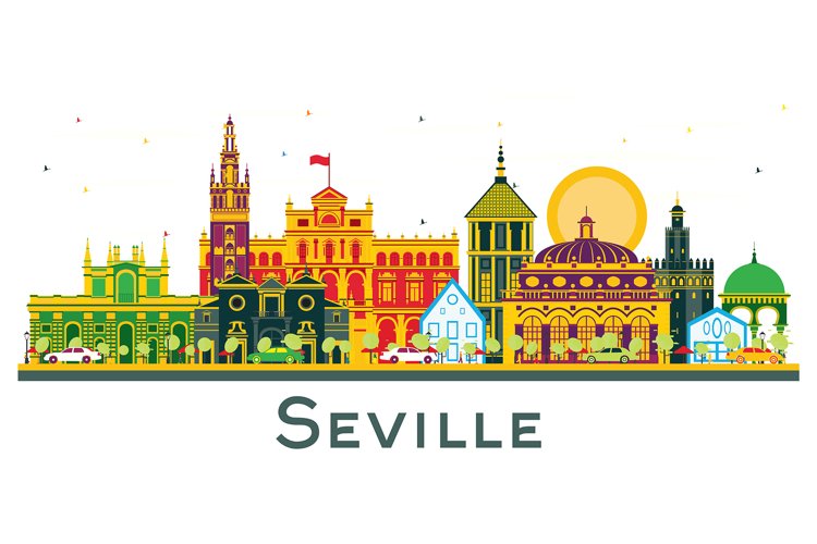 City Skyline Clipart Image 22