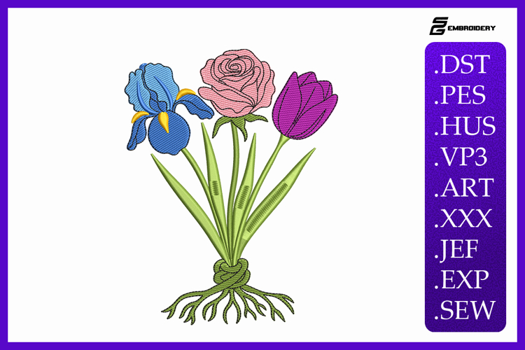 Flower Bouquet Clipart Image 17