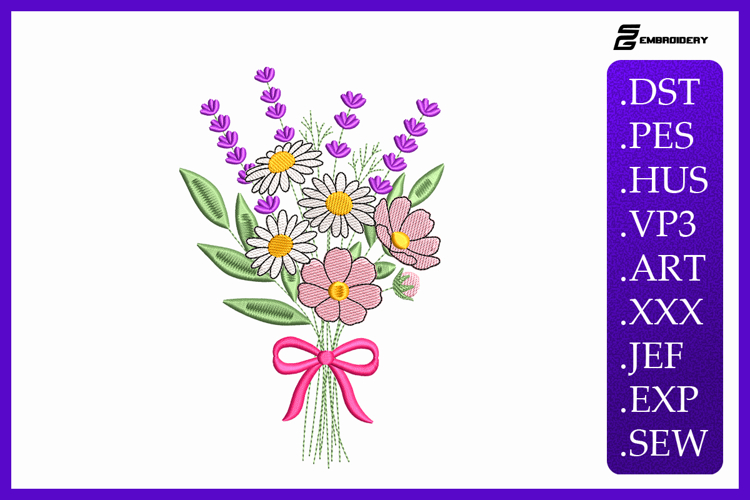 Flower Bouquet Clipart Image 16