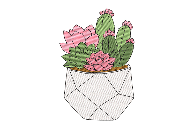 Plant Embroidery Image 9