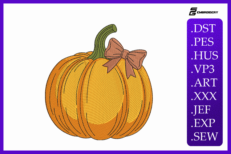 Fall Harvest Embroidery Designs For Machine