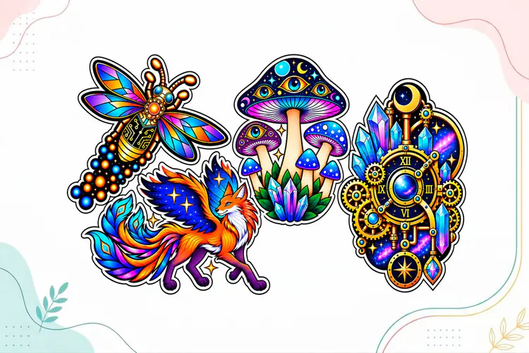 Mystical Fantasy Stickers