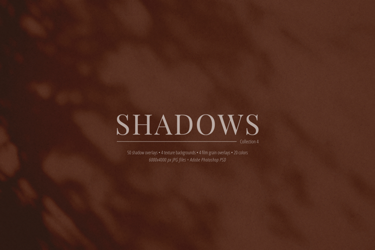 50 Shadow Overlays 04 Windows and Plants