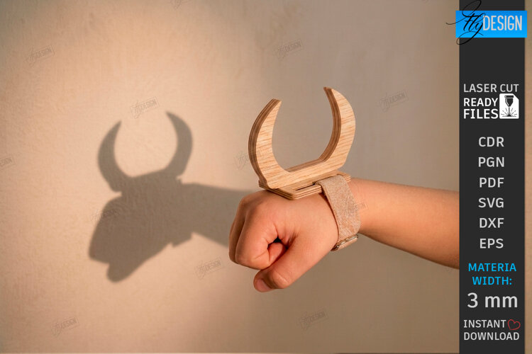Shadow Theater Accessories Laser Cut | Puppets | Kids Laser example image 1