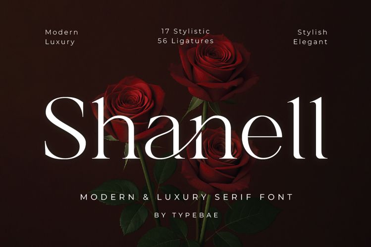 Shanell - Modern & Luxury Serif Font