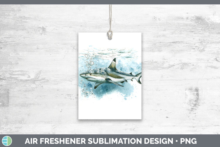GorgeousShark Sketch Air Freshener design.