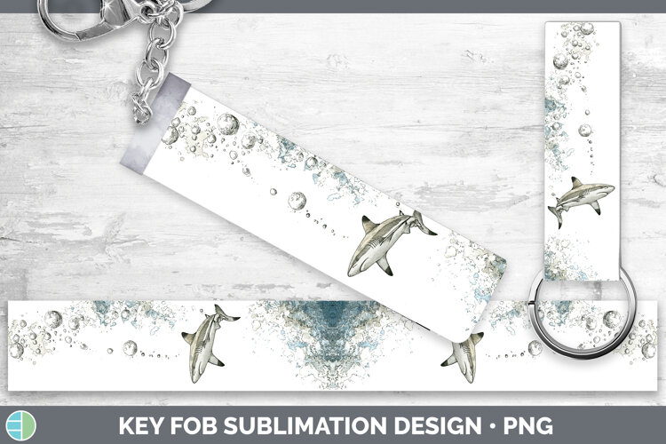 GorgeousShark Sketch Key Fob design.