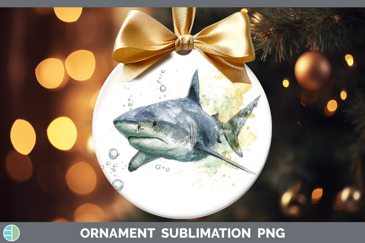 GorgeousShark Sketch Ornament design.