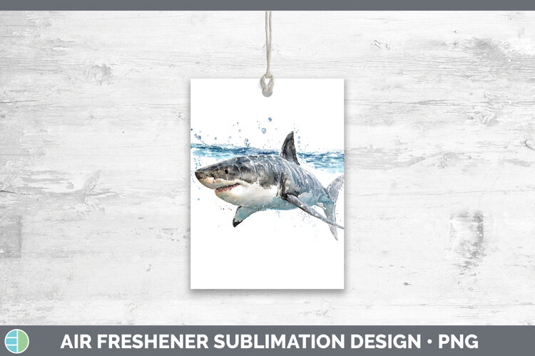 GorgeousShark Sketch Air Freshener design.