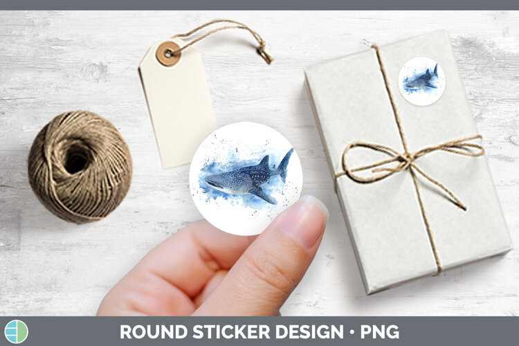 GorgeousShark Sketch Stickers design.