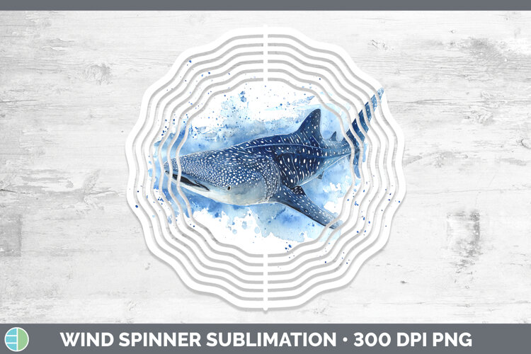 GorgeousShark Sketch Wind Spinner design.