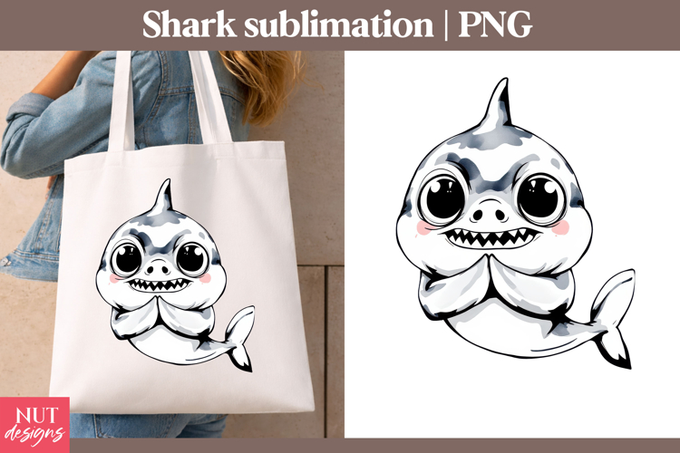 Cute Baby Shark sublimation ocean sublimation underwater