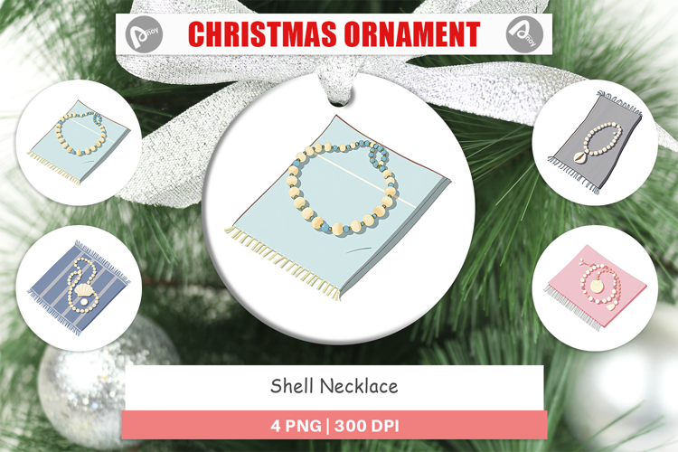 Ornament Shell Necklace