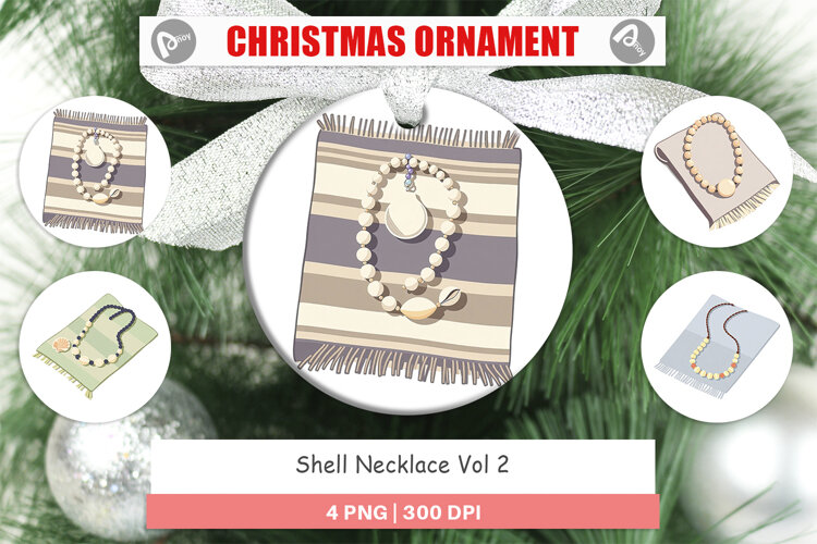 Ornament Shell Necklace example image 1