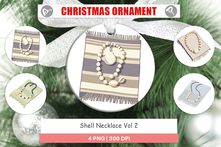 Ornament Shell Necklace