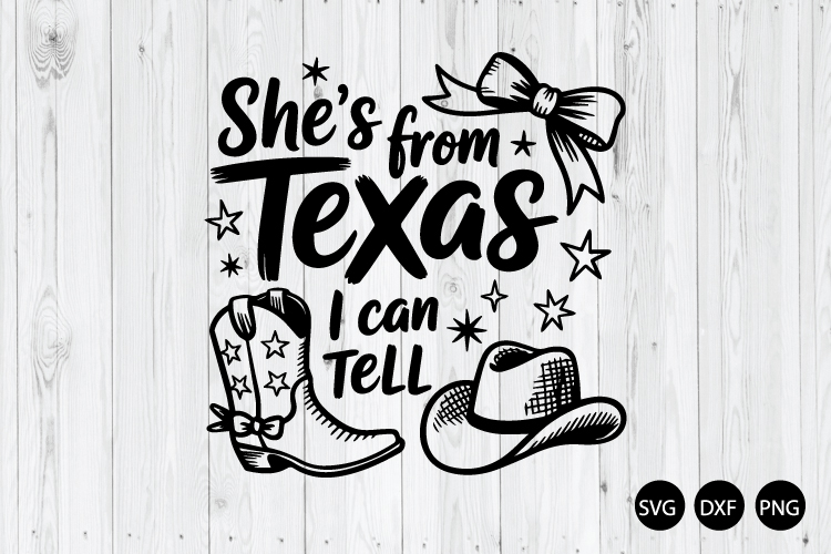 Shes from Texas I Call Tell SVG, Funny Texas Girl SVG