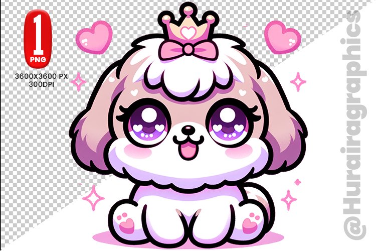Shih Tzu Clipart Image 11