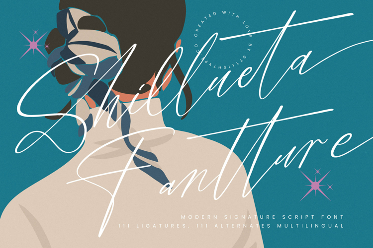 Shillueta Fantture - Modern Signature Script Font