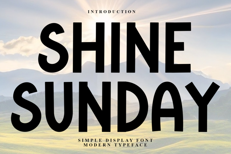Shine Sunday