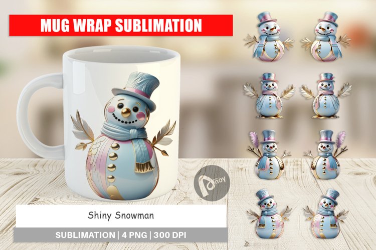 Snowman Sublimation Image 18