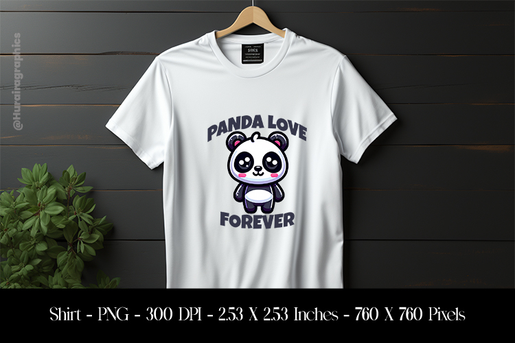 Cute Panda Clipart Image 9