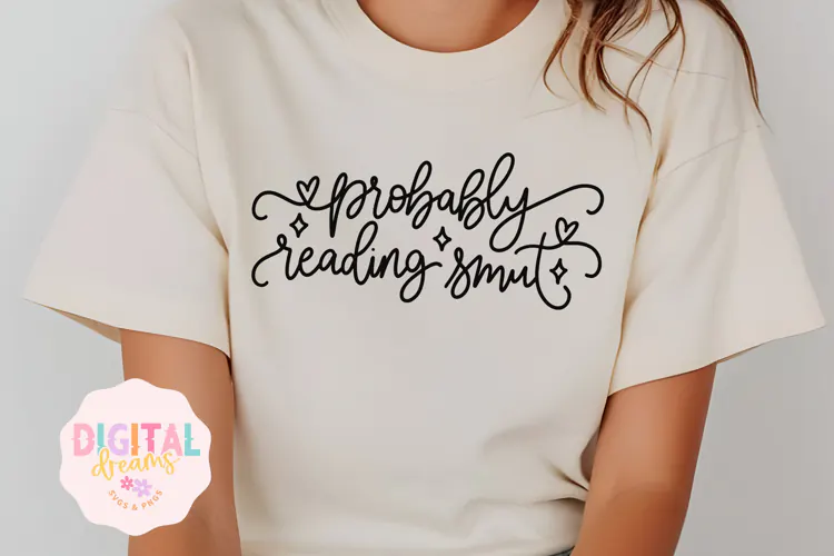 Probably Reading Smut SVG PNG