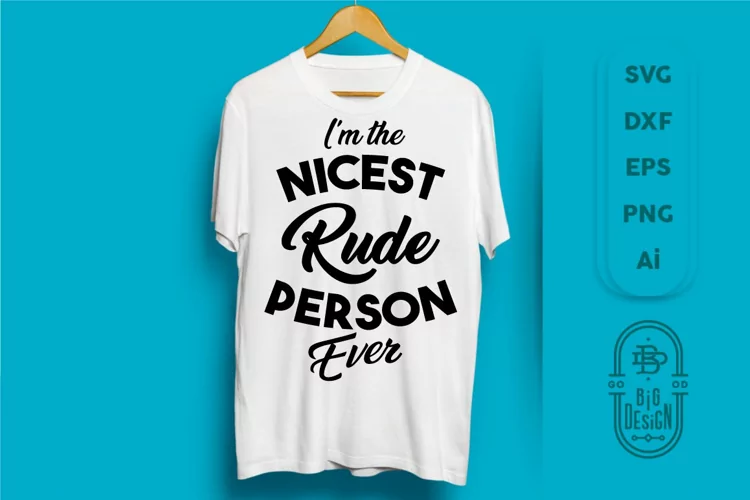 Sarcastic Quote Cut File | Sassy Tshirt Design