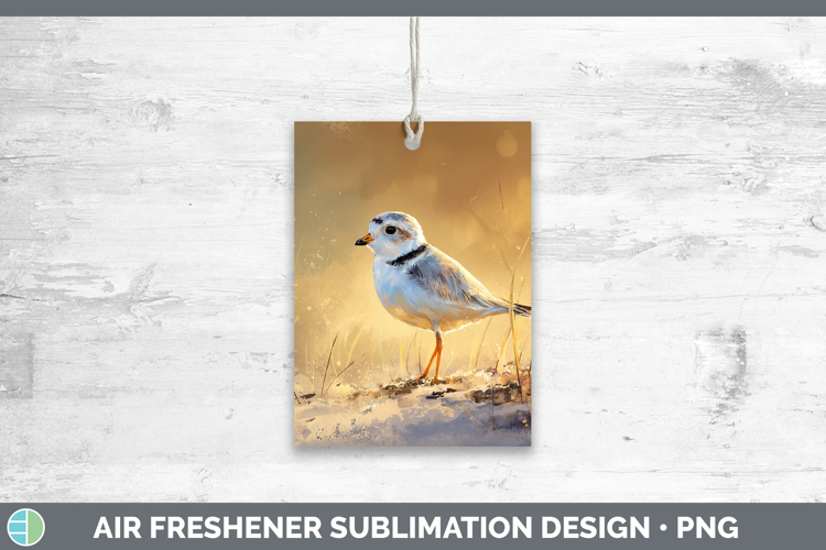 Piping Plover Shorebirds Sunset Air Freshener Sublimation De