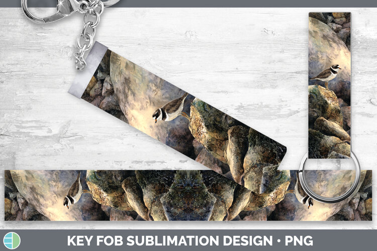 GorgeousShorebirds Sunset Key Fob design.