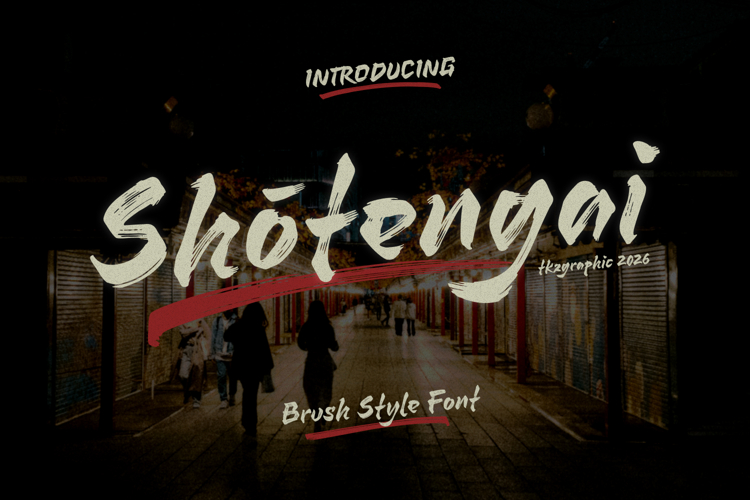Shotengai Brush