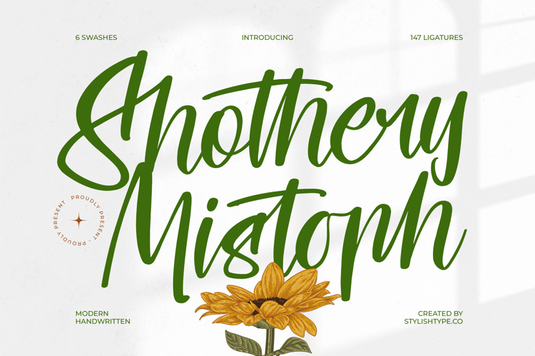 Schriftart Modern Image 16