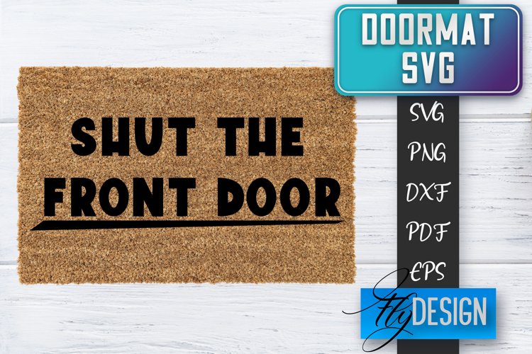 Doormat SVG Design | Welcom Home SVG | Home Decor SVG v.4