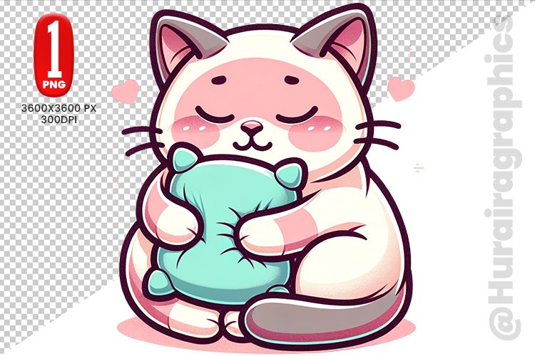 Cute Cat Clipart Image 20